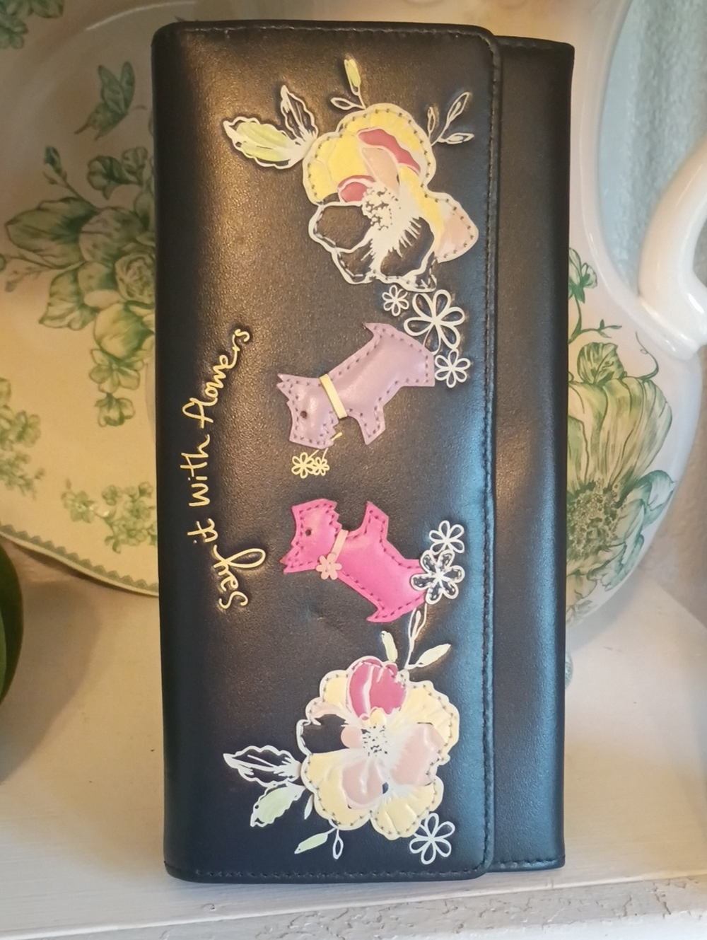 Radley London dogs floral wallet